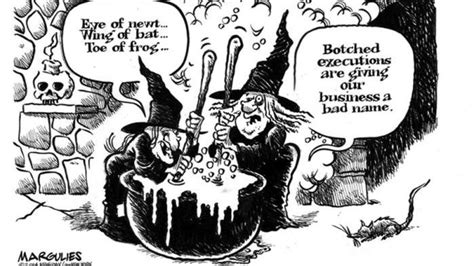 Witchcraft investigation cartoon